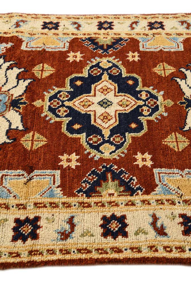 120cm x 180cm Handgeknüpft Kazak Wolle Teppich