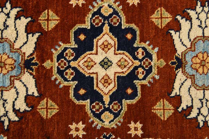 120cm x 180cm Handgeknüpft Kazak Wolle Teppich