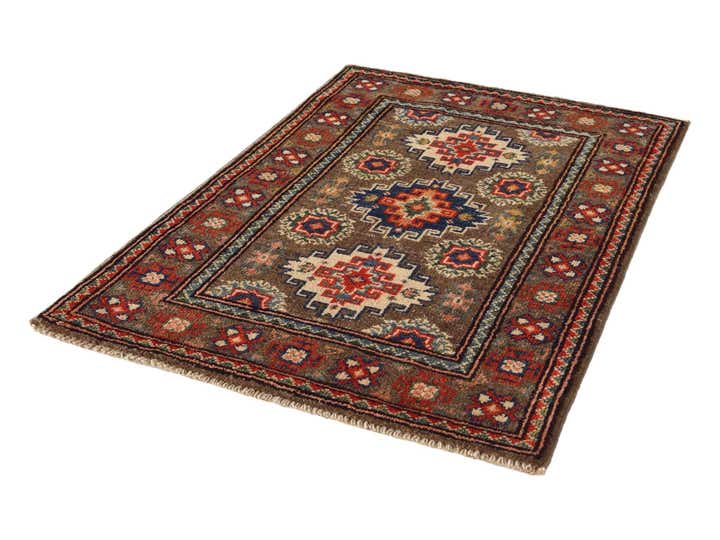 2' x 2' 10 Hand Knotted Kazak Rug