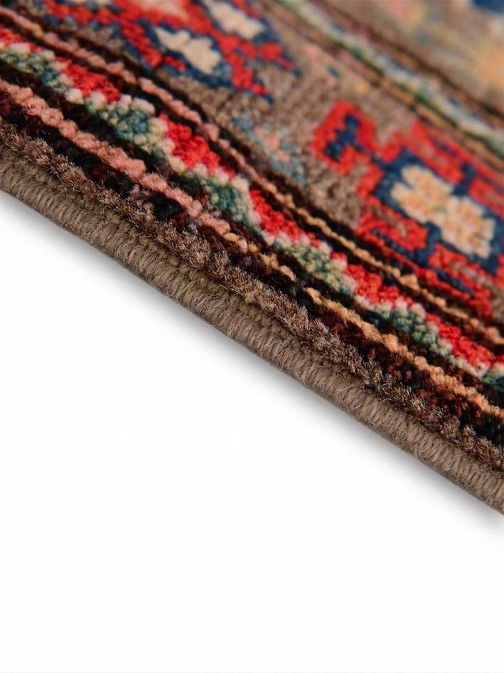 Detail image of 2' x 2' 10 Hand Knotted Kazak Rug
