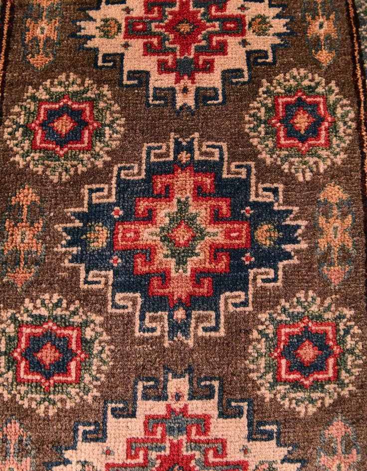 Detail image of 2' x 2' 10 Hand Knotted Kazak Rug
