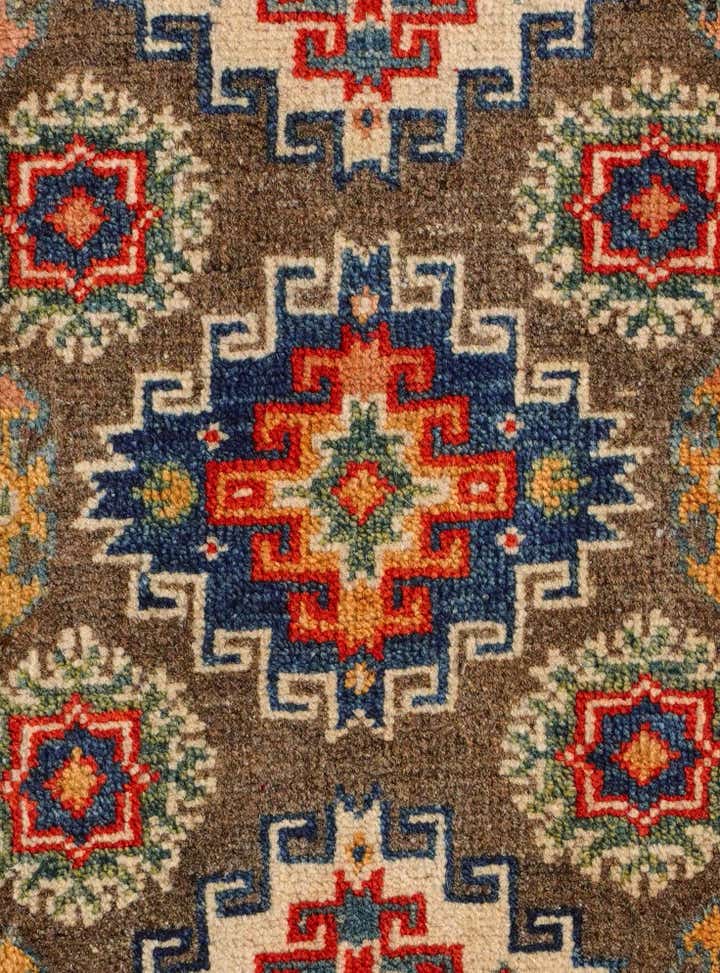 2' x 2' 10 Hand Knotted Kazak Rug