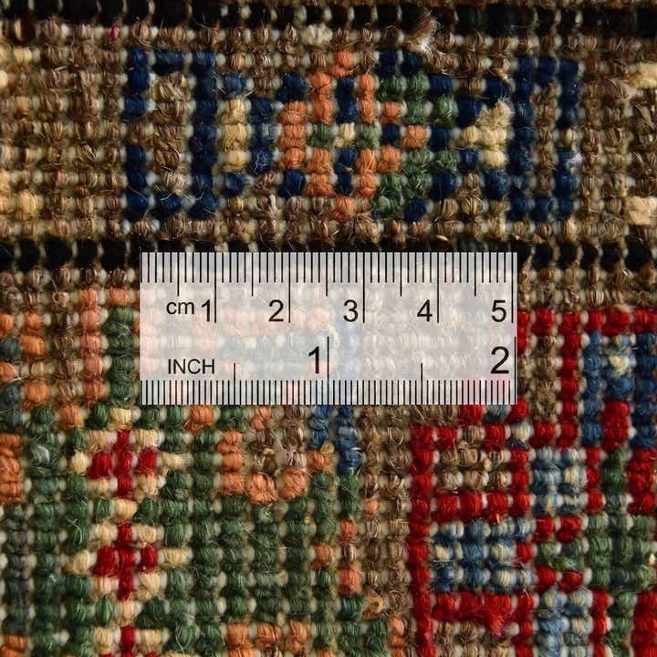 1' 11 x 3' Hand Knotted Kazak Rug
