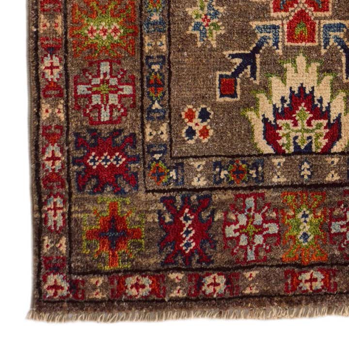 2' x 3' 1 Hand Knotted Kazak Rug