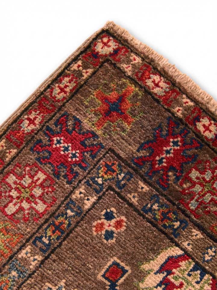 2' x 3' 1 Hand Knotted Kazak Rug
