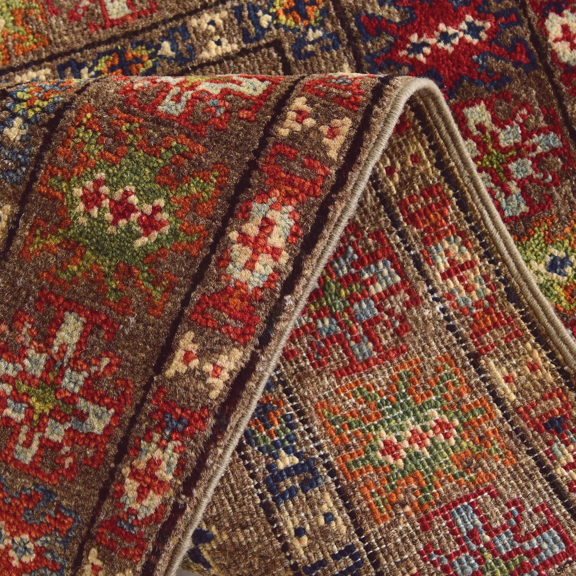 2' x 3' 1 Hand Knotted Kazak Rug