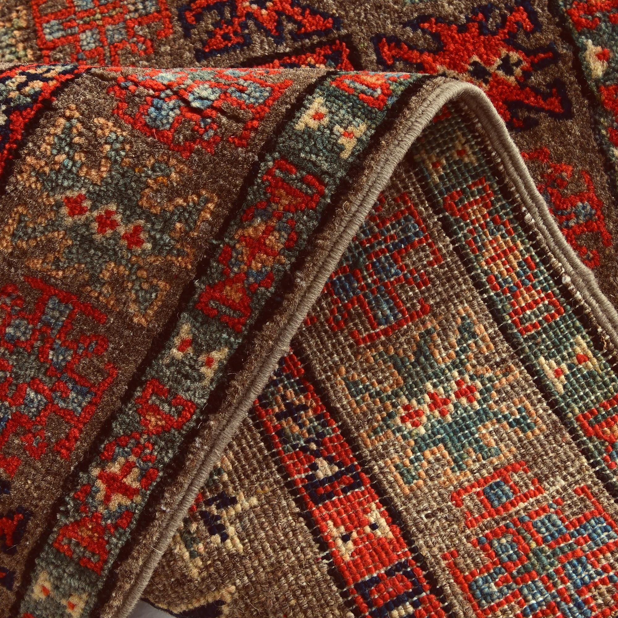 2' x 3' 1 Hand Knotted Kazak Rug