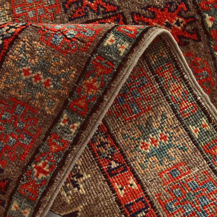 2' x 3' 1 Hand Knotted Kazak Rug