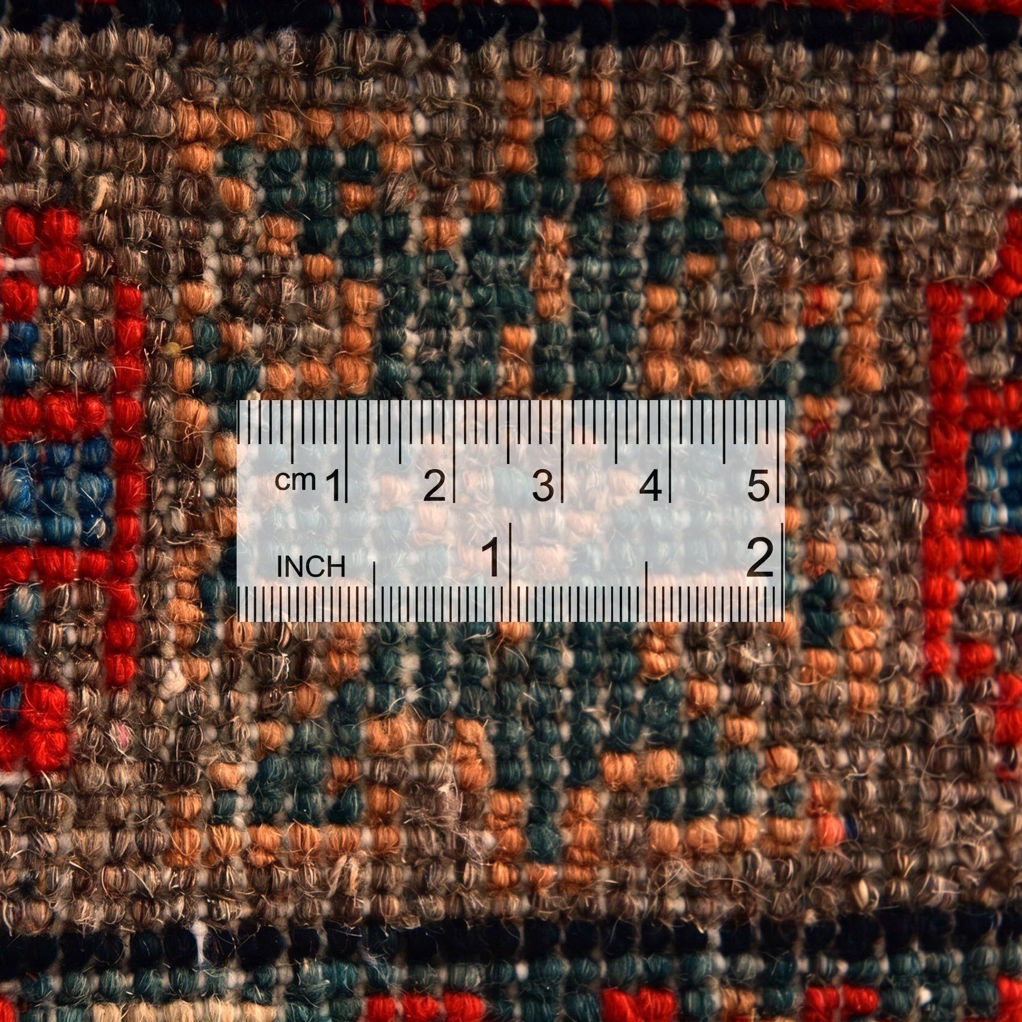 2' x 3' 1 Hand Knotted Kazak Rug