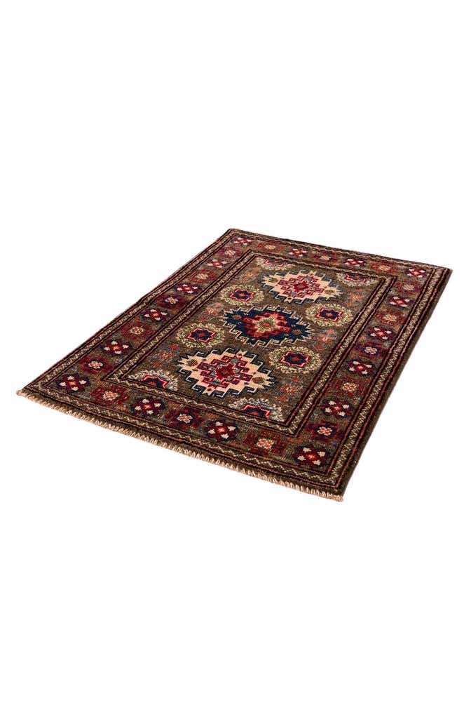 2' x 2' 10 Hand Knotted Kazak Rug