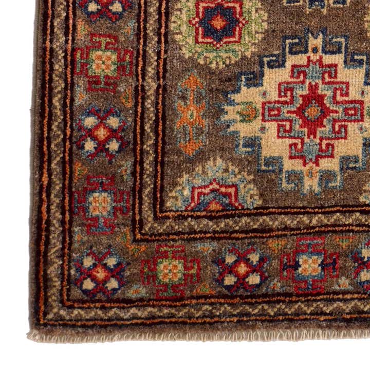 2' x 2' 10 Hand Knotted Kazak Rug