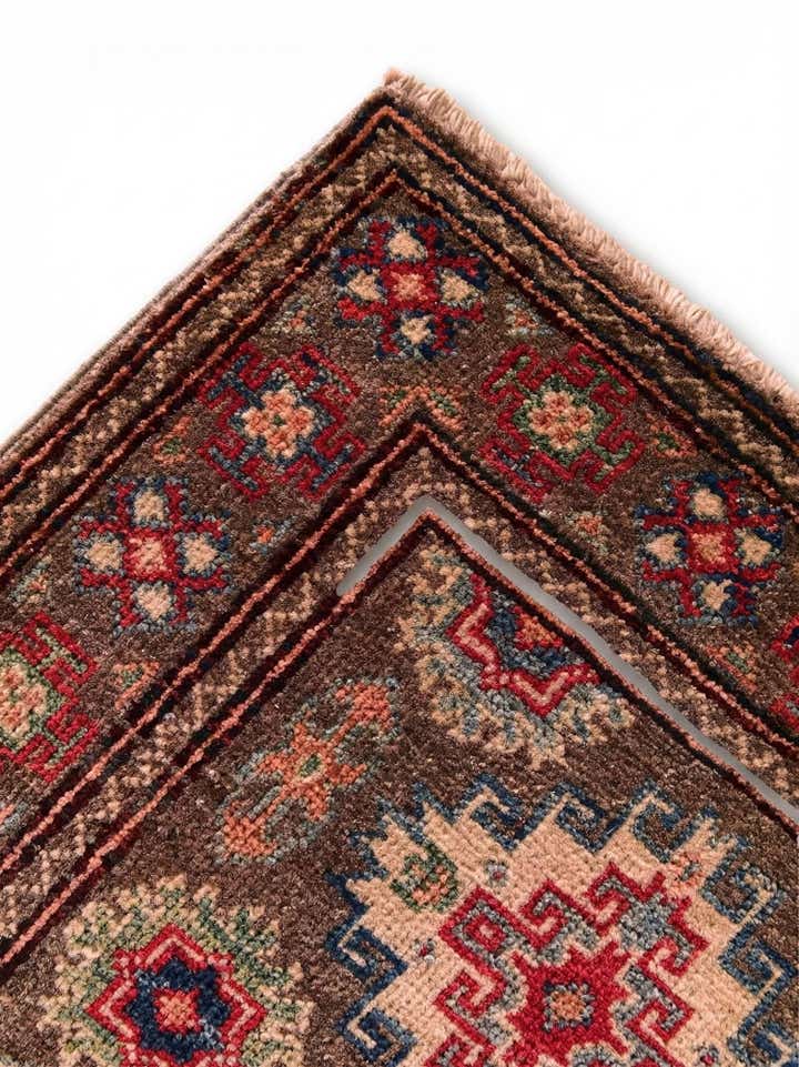 2' x 2' 10 Hand Knotted Kazak Rug