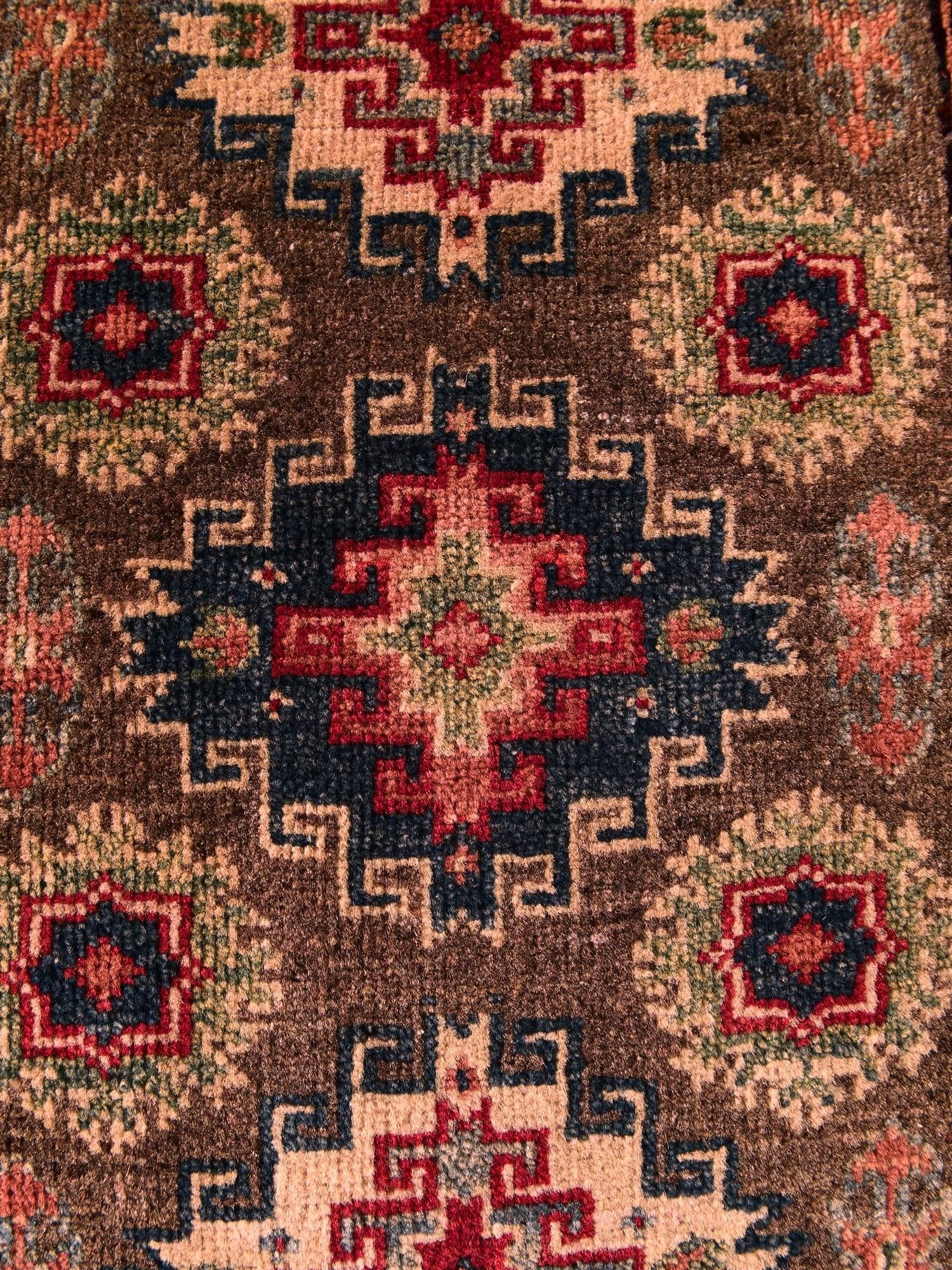 2' x 2' 10 Hand Knotted Kazak Rug