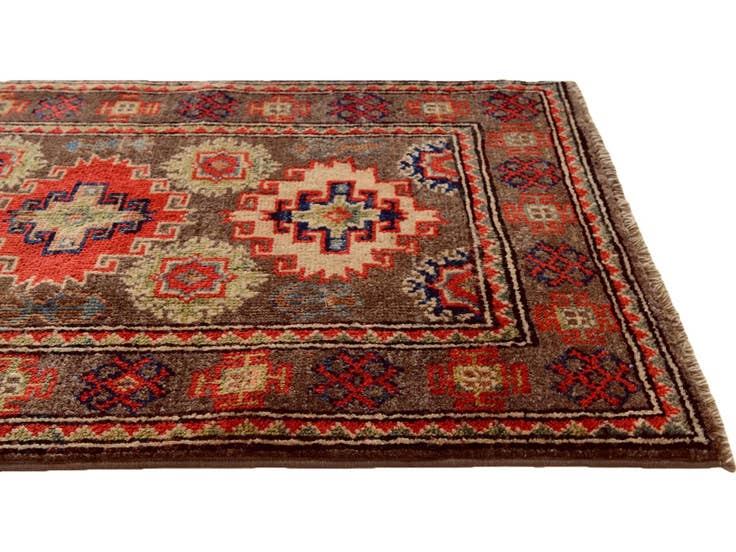 Detail image of 2' x 3' Hand Knotted Kazak Rug