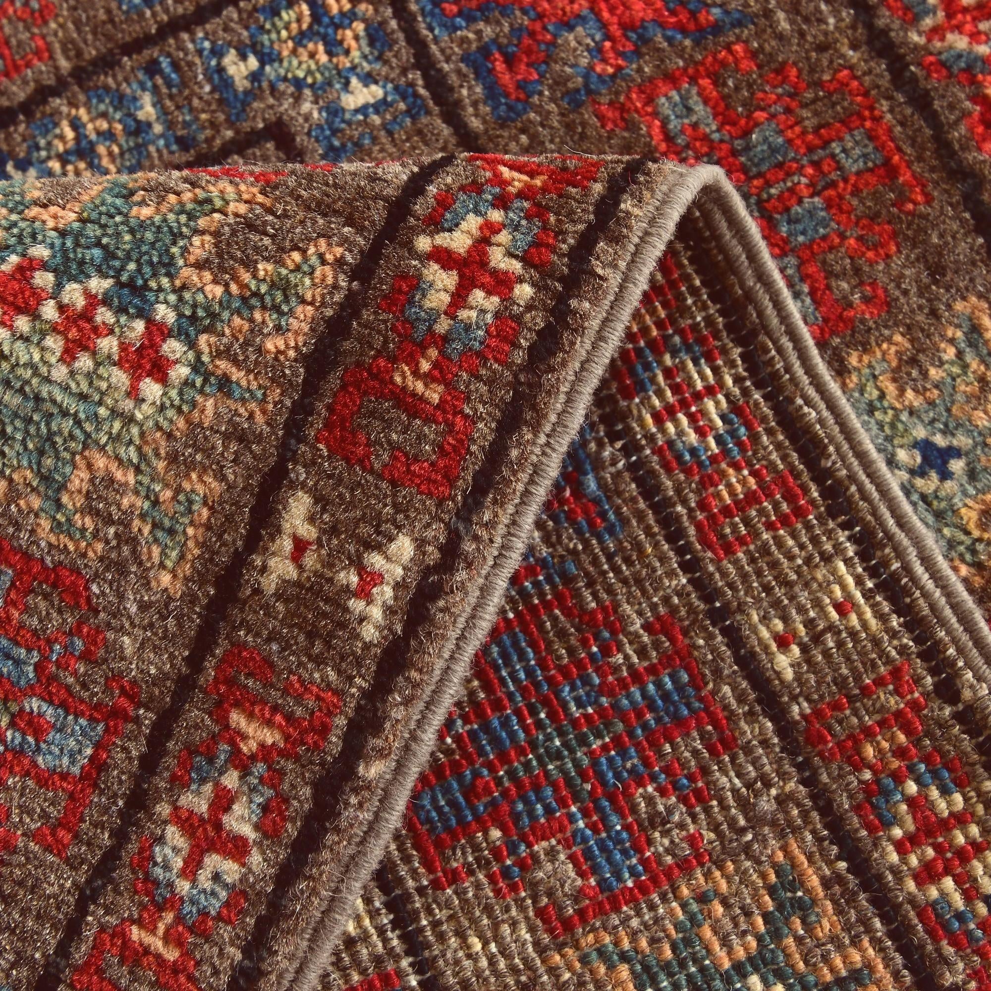 2' x 3' 1 Hand Knotted Kazak Rug