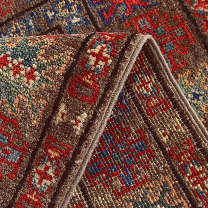 2' x 3' 1 Hand Knotted Kazak Rug