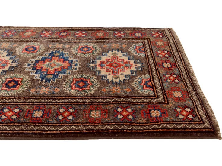Detail image of 2' x 2' 10 Hand Knotted Kazak Rug