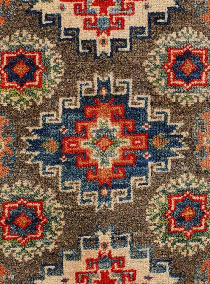 2' x 2' 10 Hand Knotted Kazak Rug