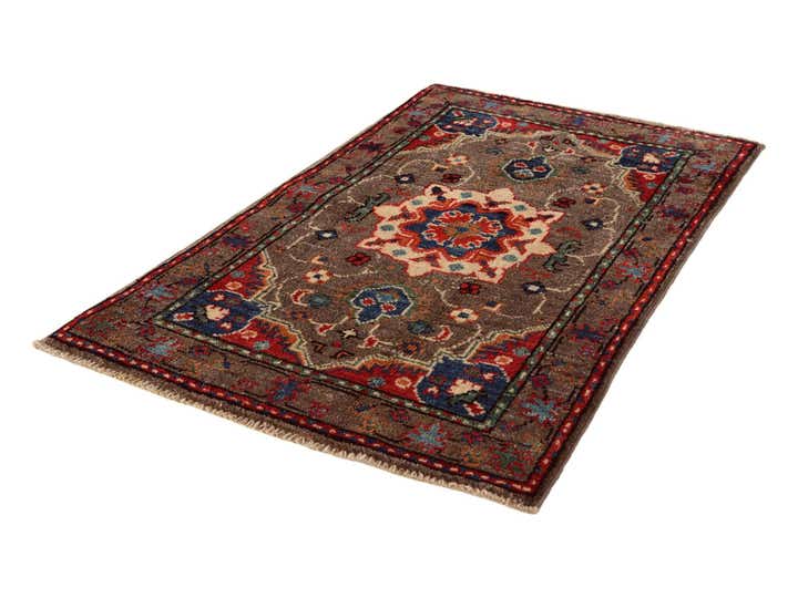 2' x 3' 2 Hand Knotted Kazak Rug