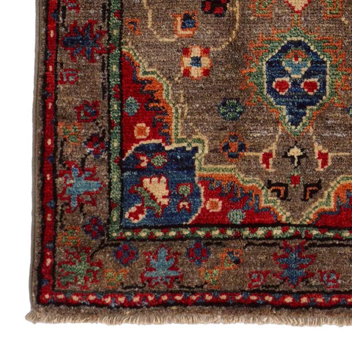 2' x 3' 2 Hand Knotted Kazak Rug