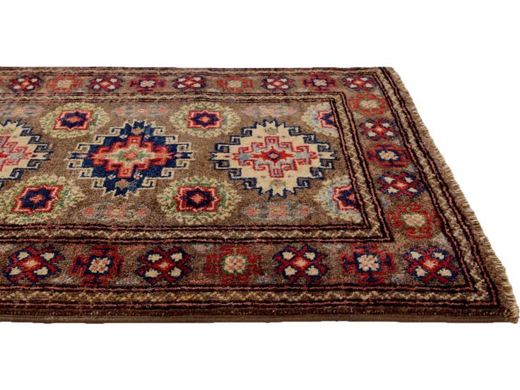 Detail image of 2' x 2' 10 Hand Knotted Kazak Rug