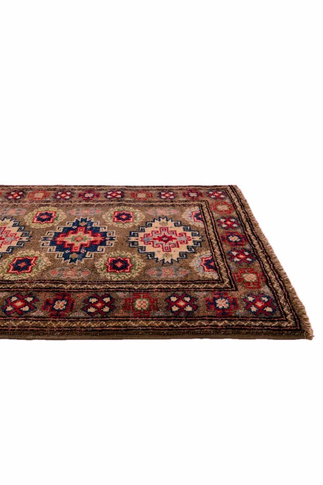 Detail image of 2' x 2' 10 Hand Knotted Kazak Rug