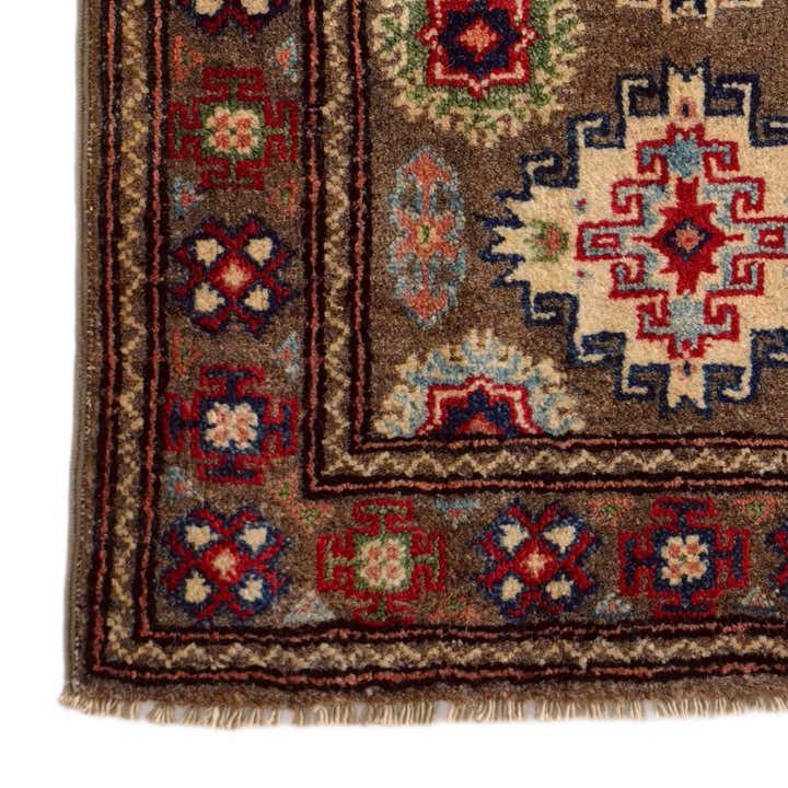 2' x 2' 10 Hand Knotted Kazak Rug