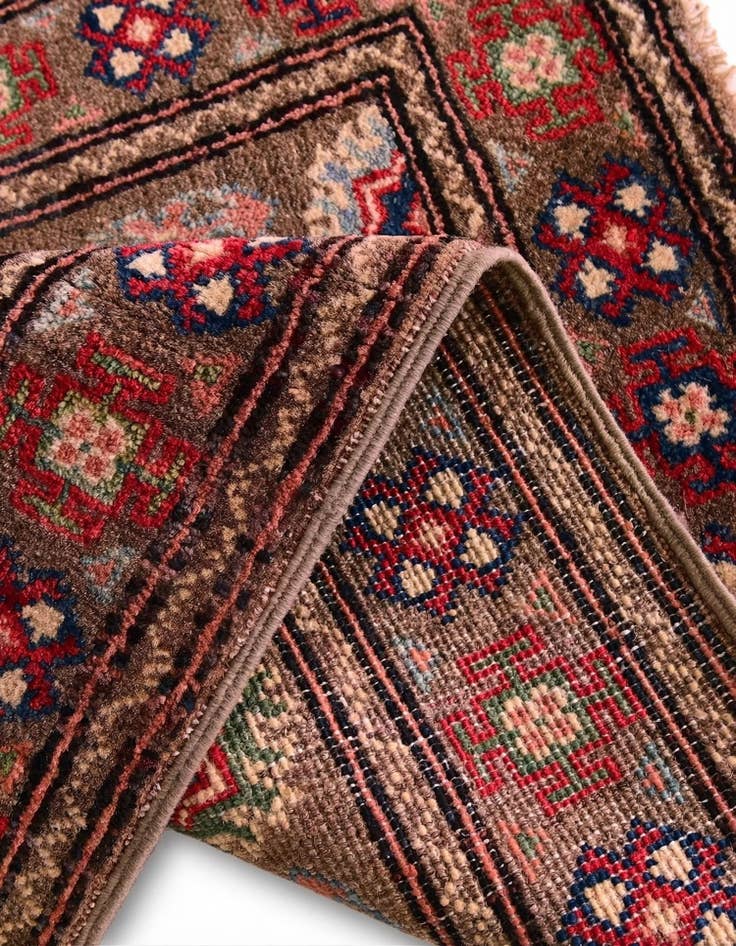 Detail image of 2' x 2' 10 Hand Knotted Kazak Rug