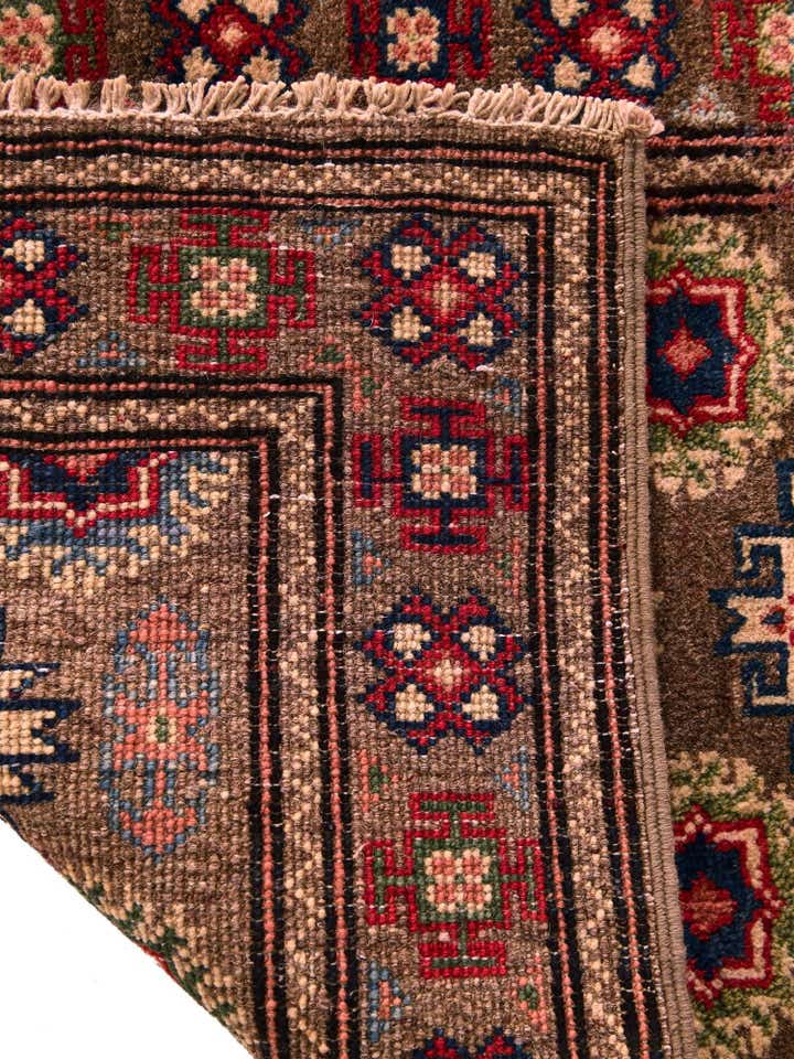 2' x 2' 10 Hand Knotted Kazak Rug