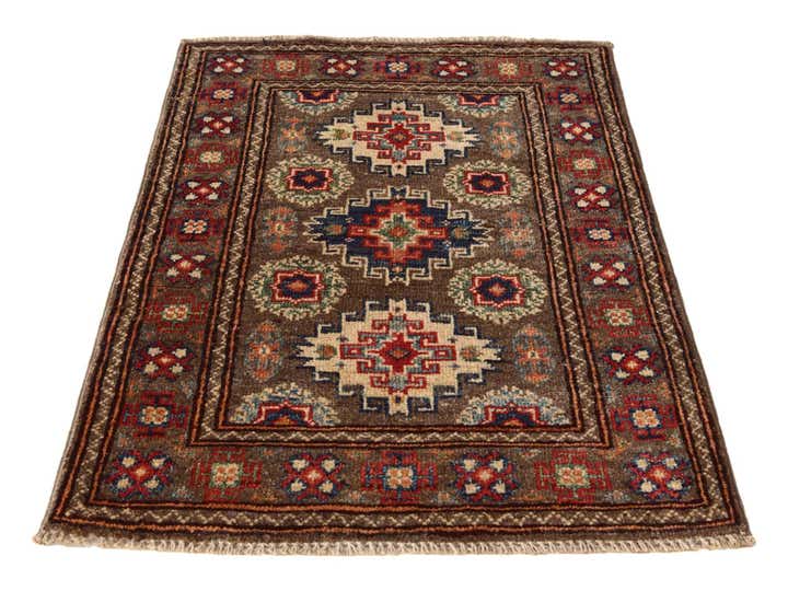 2' 1 x 2' 11 Hand Knotted Kazak Rug