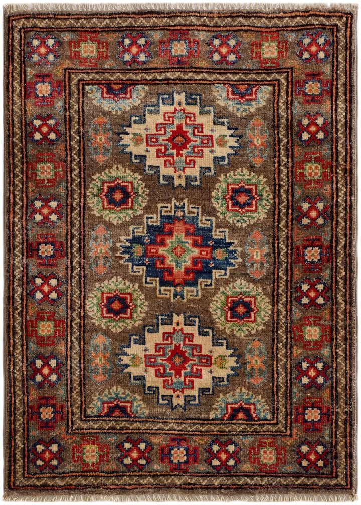 2' 1 x 2' 11 Hand Knotted Kazak Rug