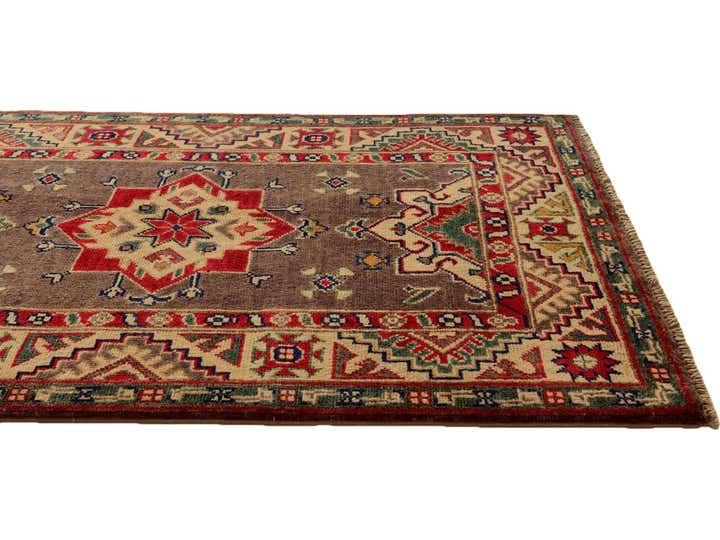 2' 7 x 4' 3 Hand Knotted Kazak Rug