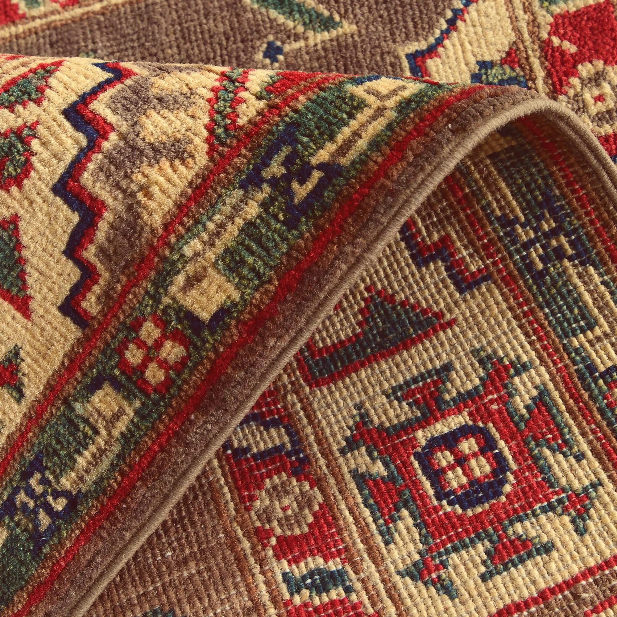 2' 7 x 4' 3 Hand Knotted Kazak Rug
