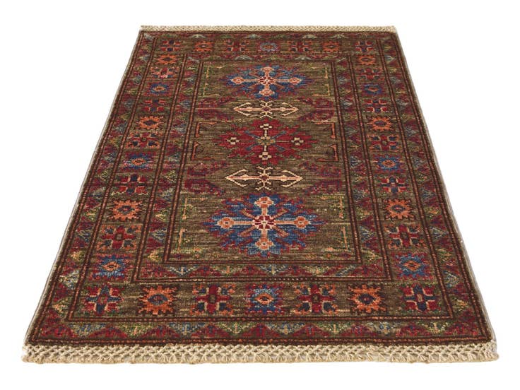 Detail image of 2' 1 x 3' 1 Hand Knotted Kazak Rug