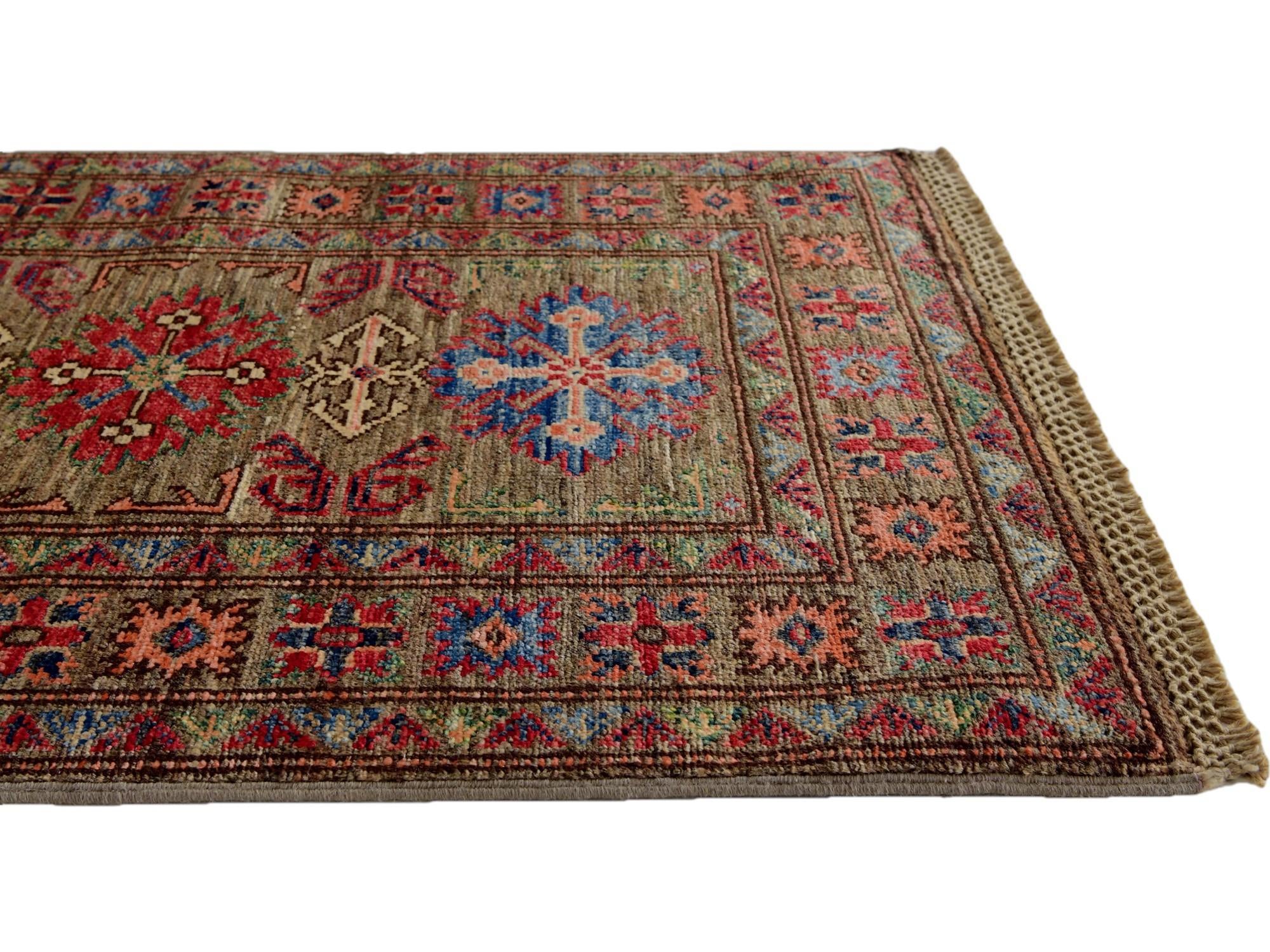 2' 1 x 3' 1 Hand Knotted Kazak Rug