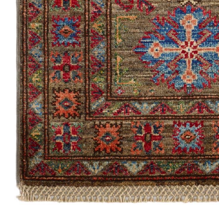 Detail image of 2' 1 x 3' 1 Hand Knotted Kazak Rug