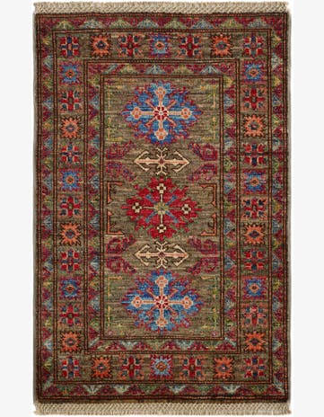 2' 1 x 3' 1 Hand Knotted Kazak Rug