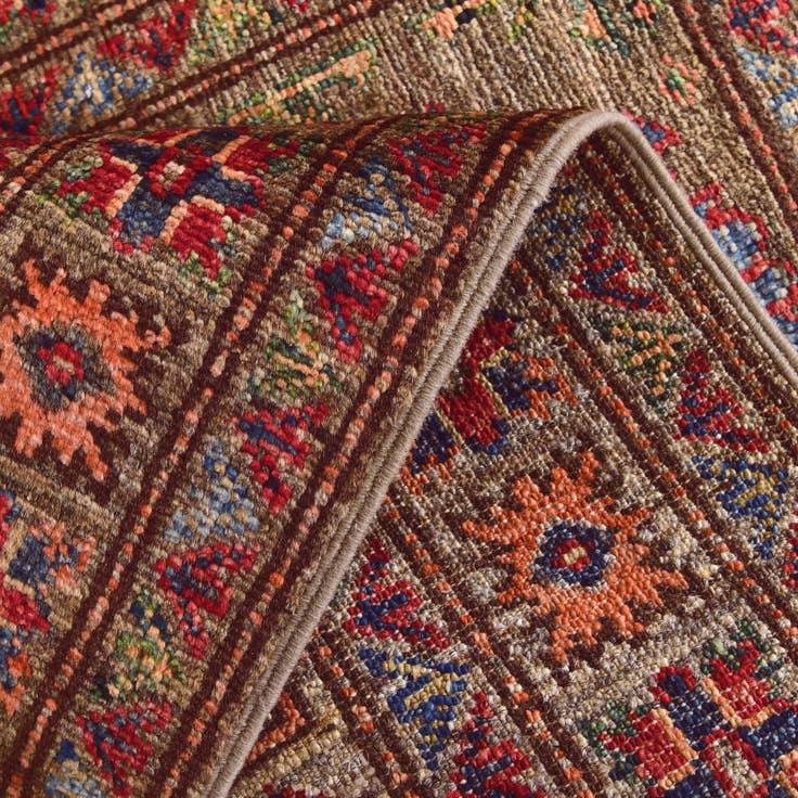 Detail image of 2' x 3' 1 Hand Knotted Kazak Rug