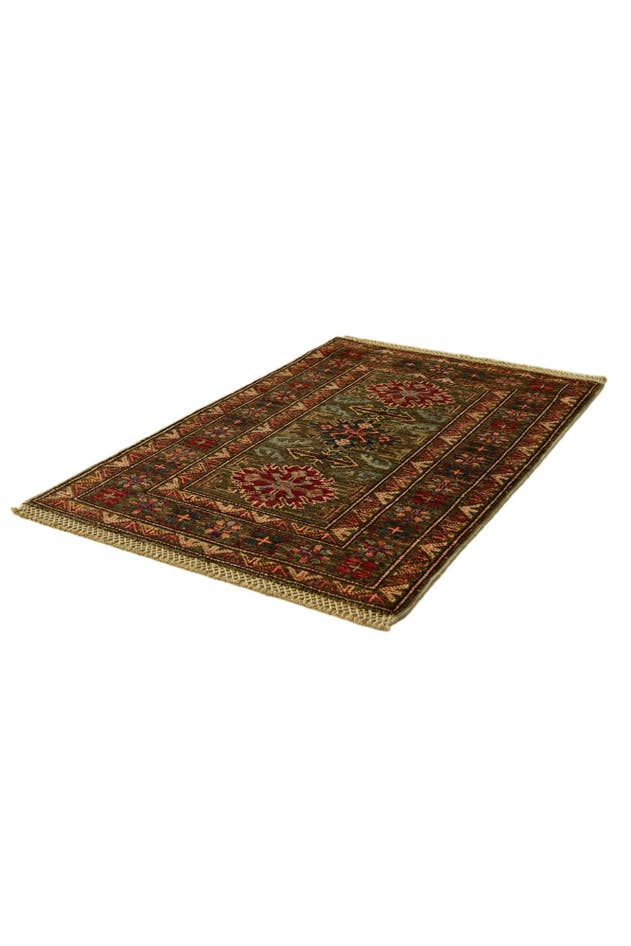 Detail image of 2' 2 x 3' 3 Hand Knotted Kazak Rug