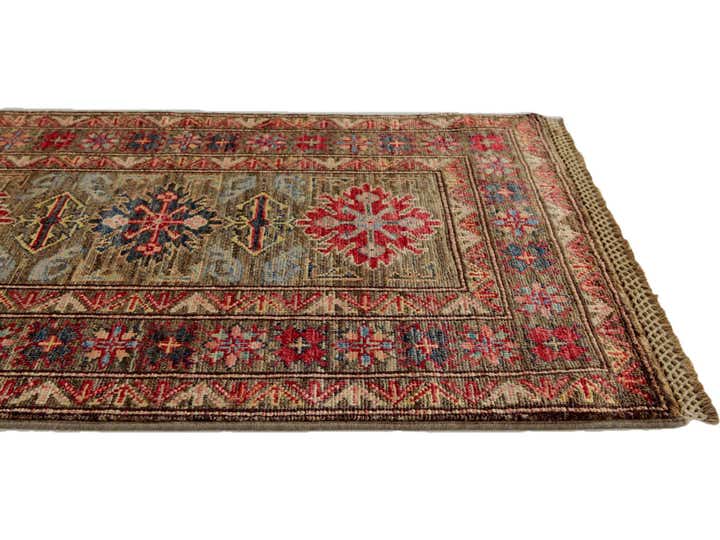 2' 2 x 3' 3 Hand Knotted Kazak Rug