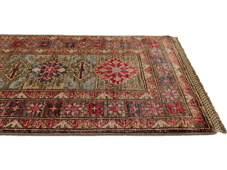 Detail image of 2' 2 x 3' 3 Hand Knotted Kazak Rug