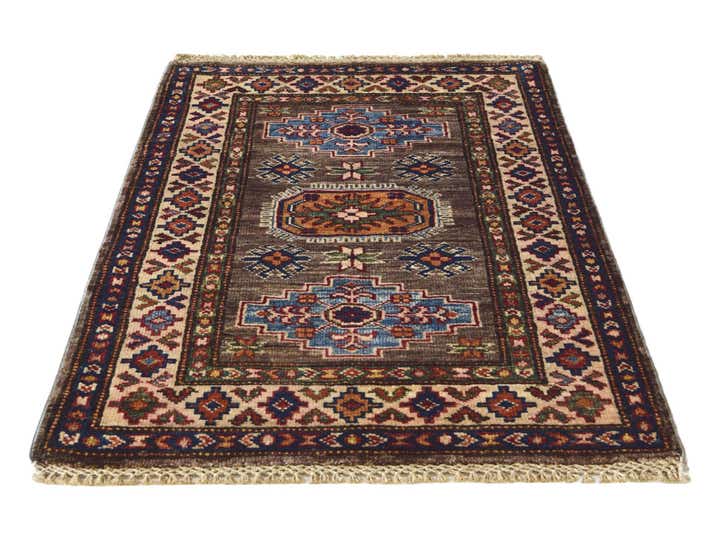 2' 1 x 2' 11 Hand Knotted Kazak Rug