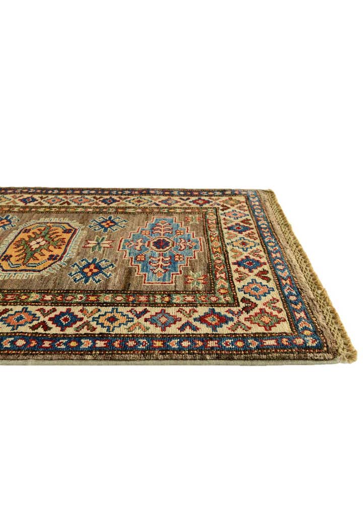 2' 1 x 2' 11 Hand Knotted Kazak Rug