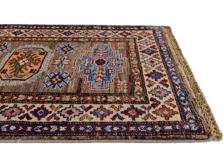 2' 1 x 2' 11 Hand Knotted Kazak Rug