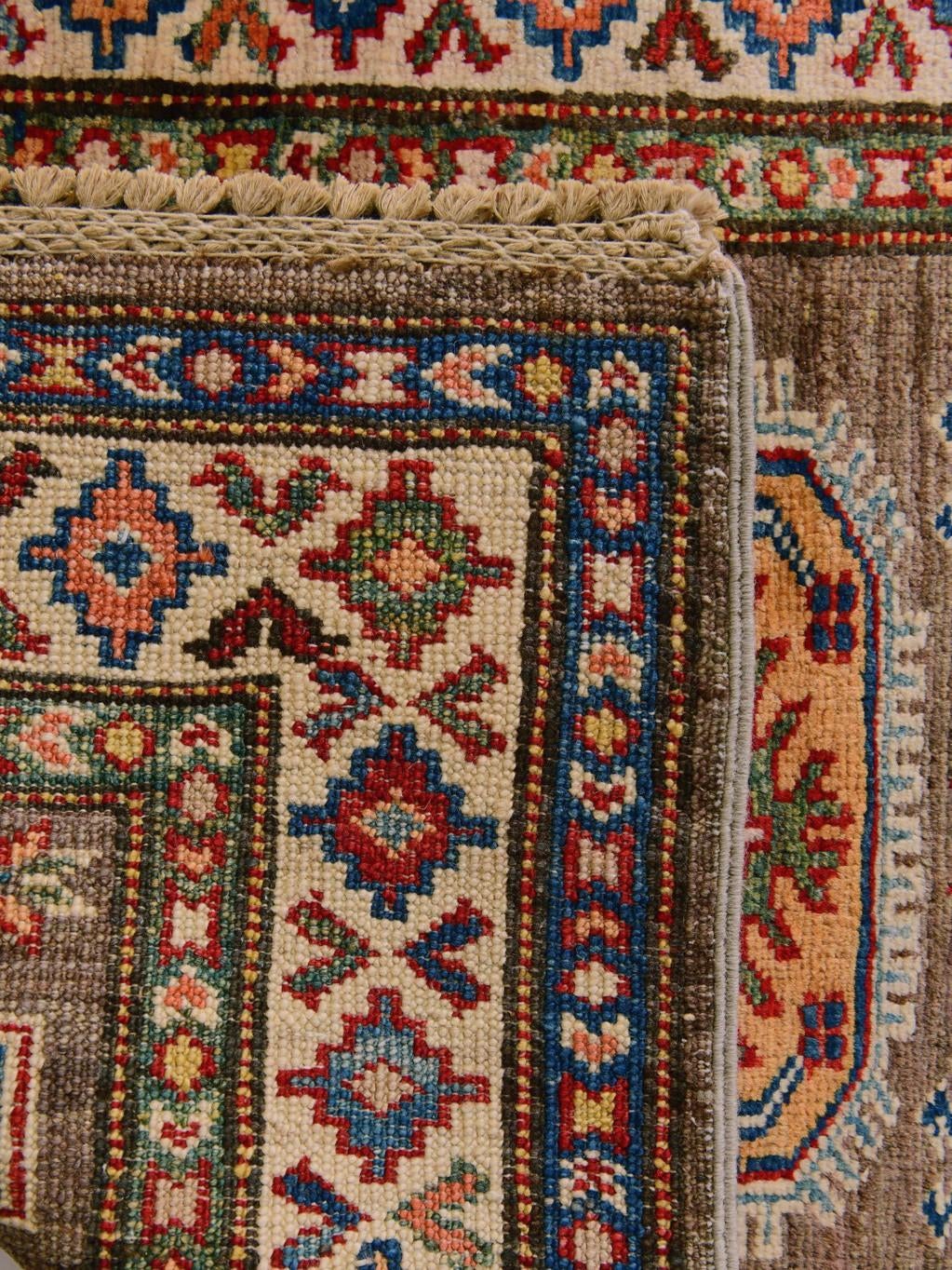 65cm x 90cm Hand Knotted Kazak Rug