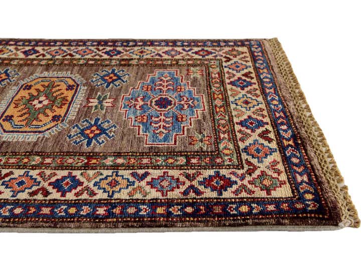 2' x 2' 11 Hand Knotted Kazak Rug