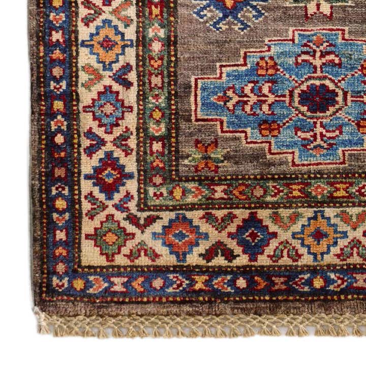 2' x 2' 11 Hand Knotted Kazak Rug