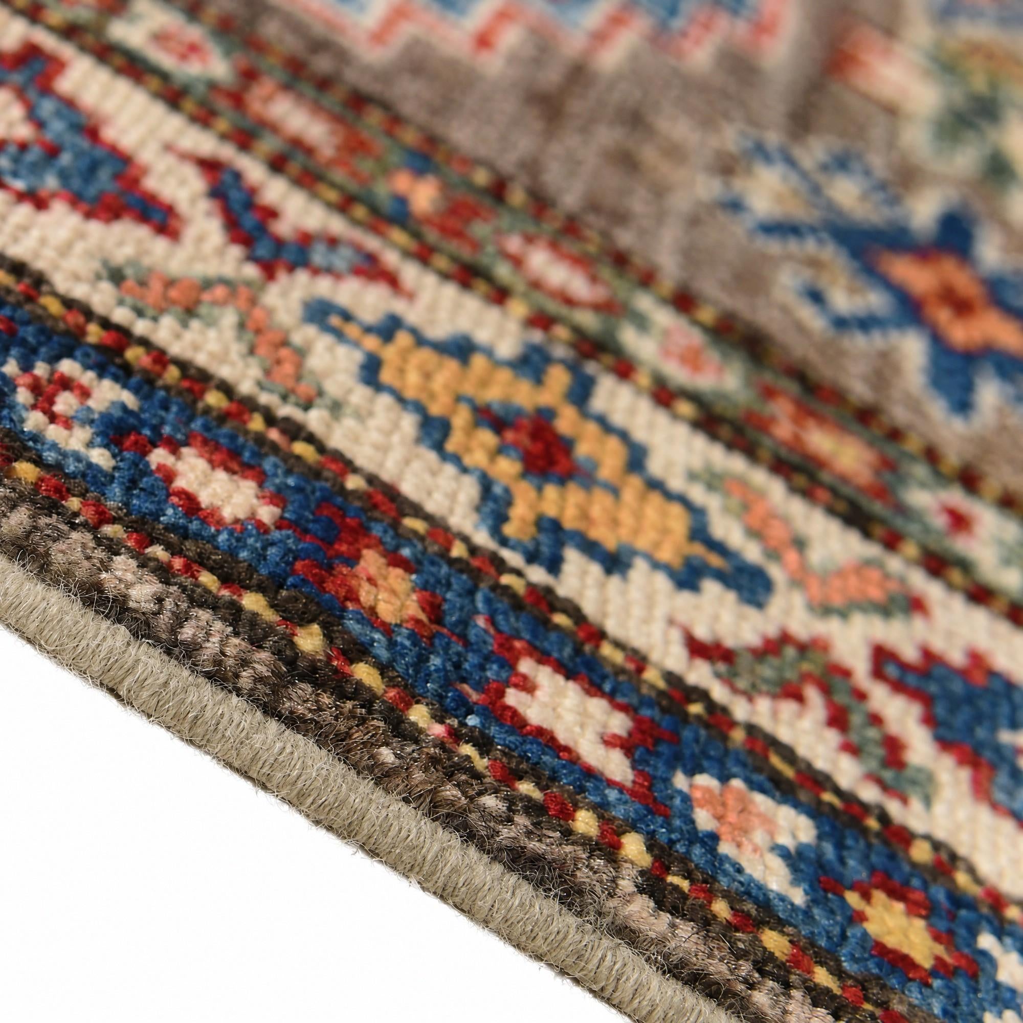 60cm x 90cm Hand Knotted Kazak Rug