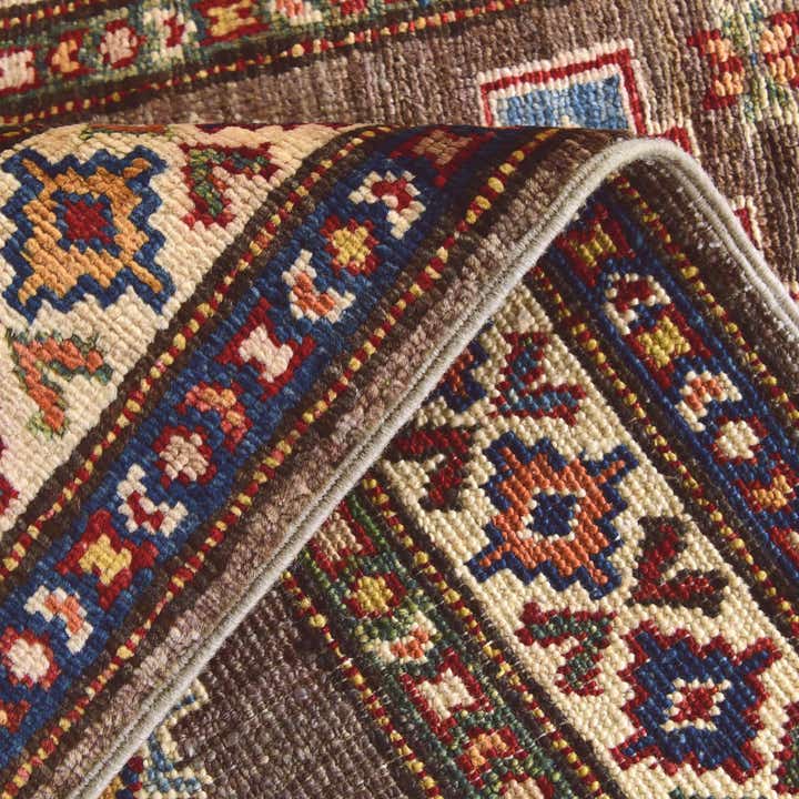 2' x 2' 11 Hand Knotted Kazak Rug