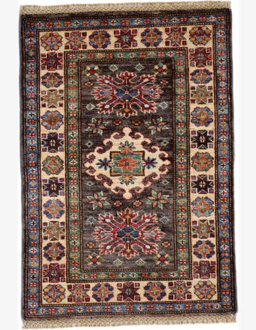 2' 2 x 3' 1 Hand Knotted Kazak Rug